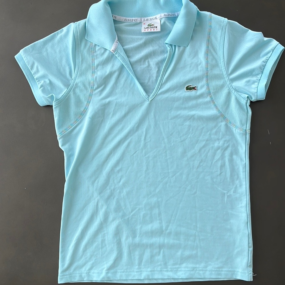 Lacoste Baby Blue Tennis Shirt Gem